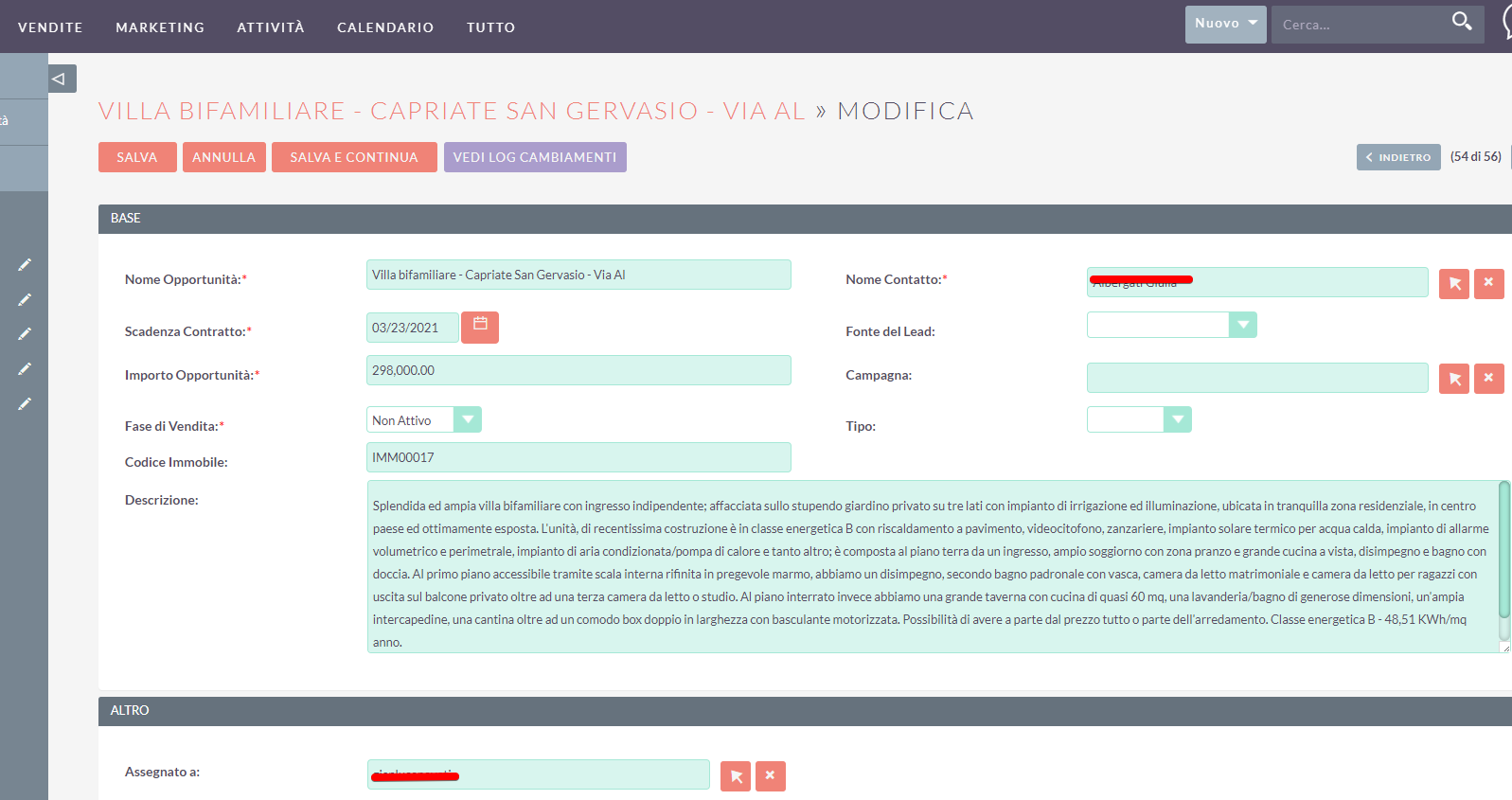familyre suitecrm ilwebcreativo web agency Integrazione piattaforme e sincronizzazione