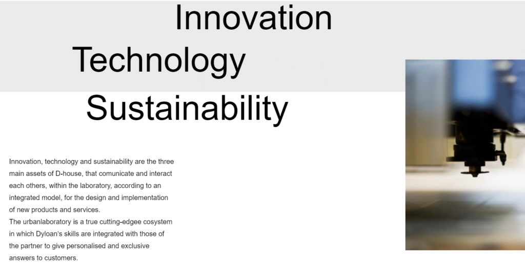 innovazione d-house