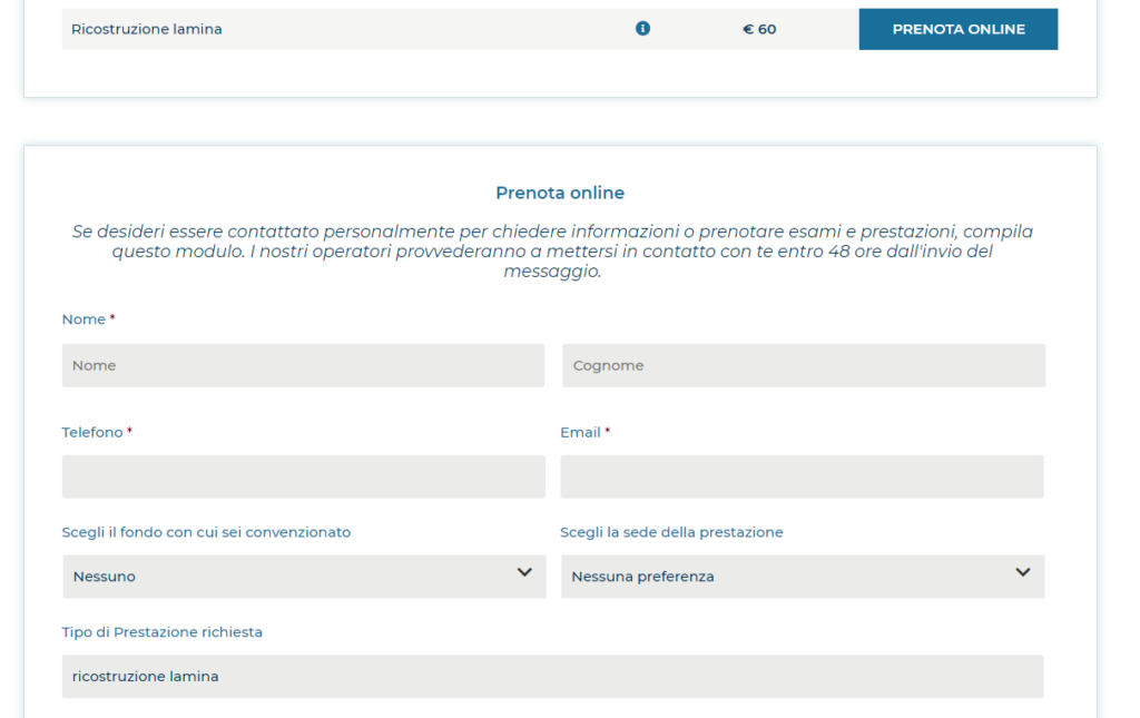 sito camedi milano
